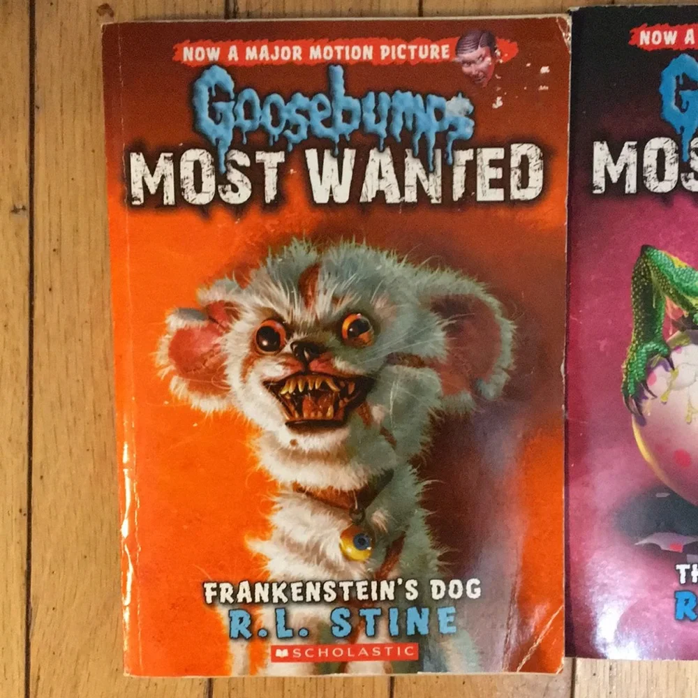 3 Pack of RL Stine’s Goosebumps books GUC Good Condition